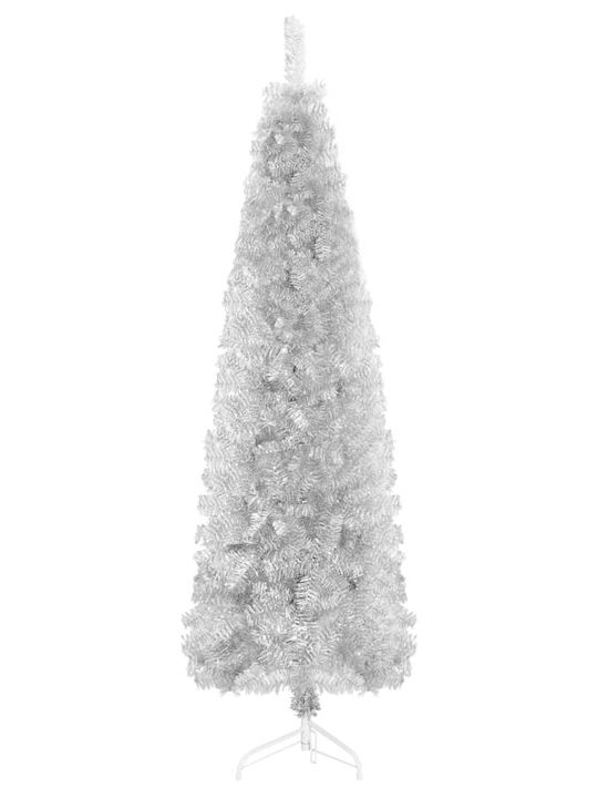Christmas Tree Wall 150cm with 176 Branches Silver