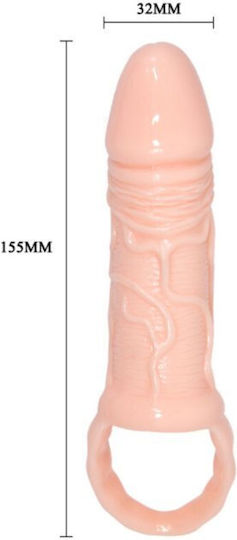 Pretty Love Breyden Προέκταση Πέους Penis Sleeve Flesh 15.5cm