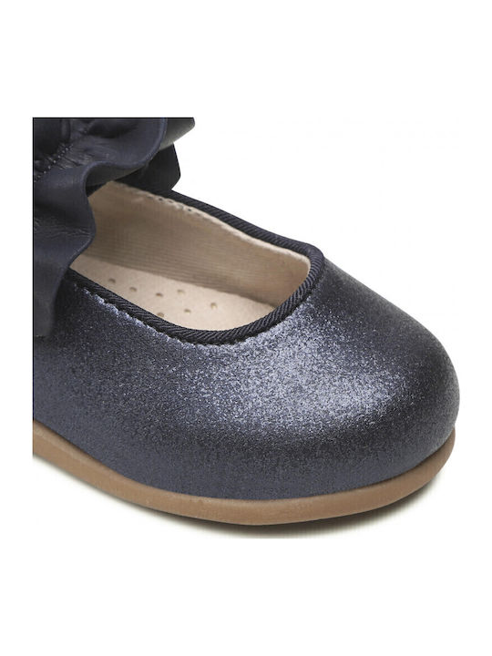 Παιδικές Μπαλαρίνες mit elastischem Gurt Synthetisches Leder Blau