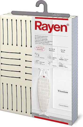 Rayen Ironing Board Cover Premium 130x47cm White