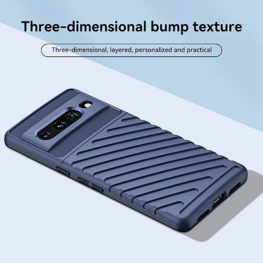 Back Cover Silicon Albastru (Google Pixel 7 Pro)