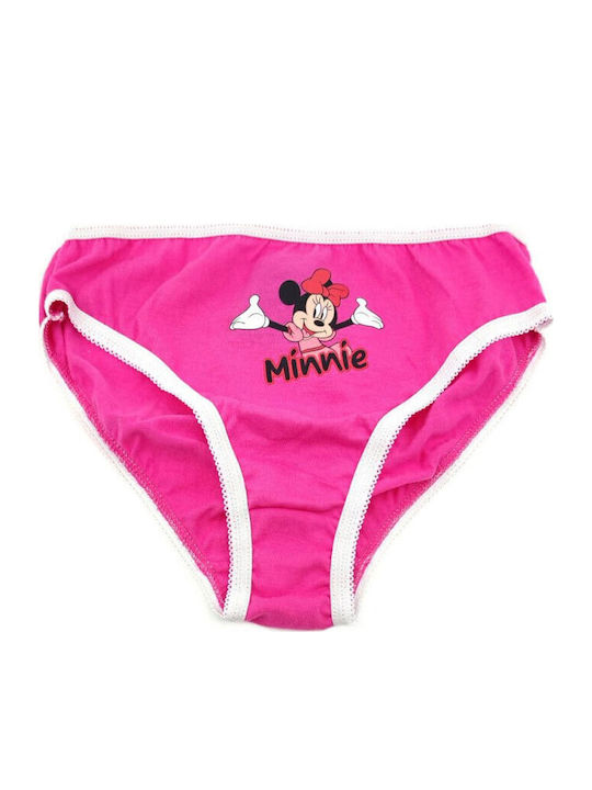 Setino Minnie Παιδικό Σετ με Βρακάκια Ροζ 3τμχ