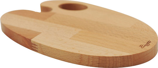 Bisetti Πλατώ Σερβιρίσματος Ξύλινο 25x15x2εκ.