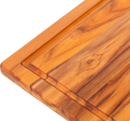 TeakHaus Essential Wooden Serving Platter 40x27.4x1.4cm