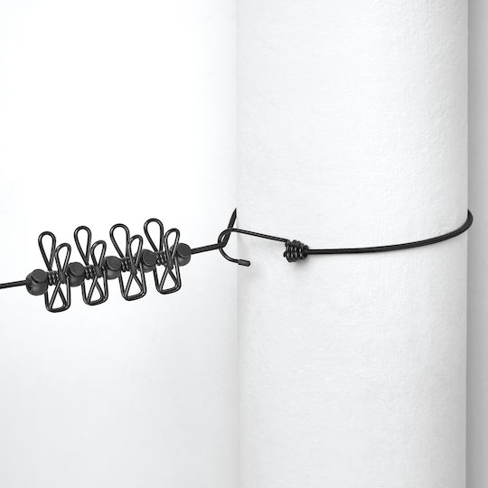 Rayen Washing Line Rope Black 4m
