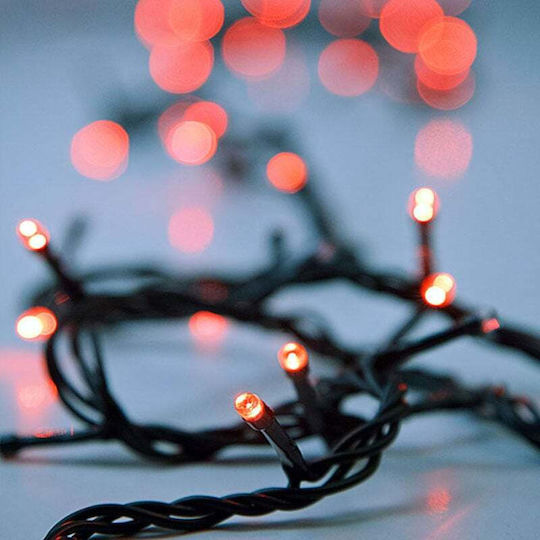 100 Λαμπάκια LED 4.95μ. Κόκκινα σε Σειρά