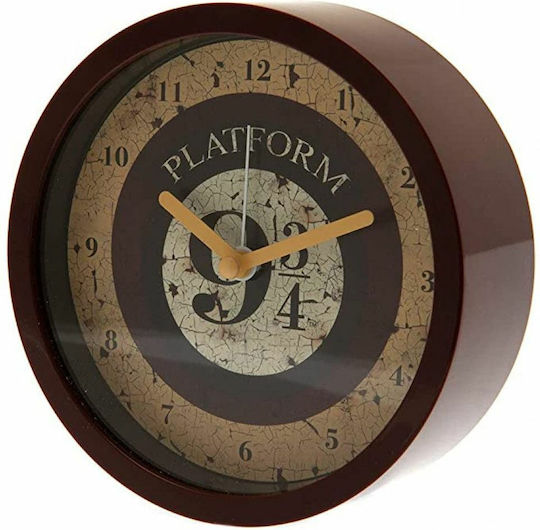 Pyramid International Harry Potter Platform 9 3/4 Tabletop Clock with Indicators Plastic with Alarm Clock GP85884