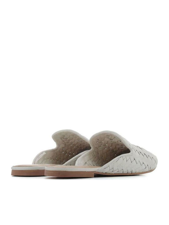 Houma Flat Δερμάτινα Mules Πάγου