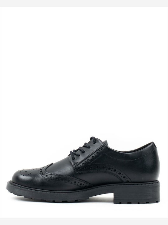 Orinoco2 Women's Leather Derby Shoes Black