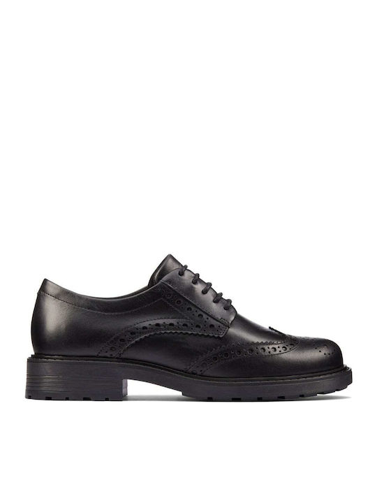 Orinoco2 Women's Leather Derby Shoes Black