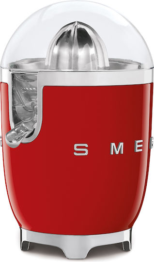 Smeg Electric Juicer 70W Inox Red