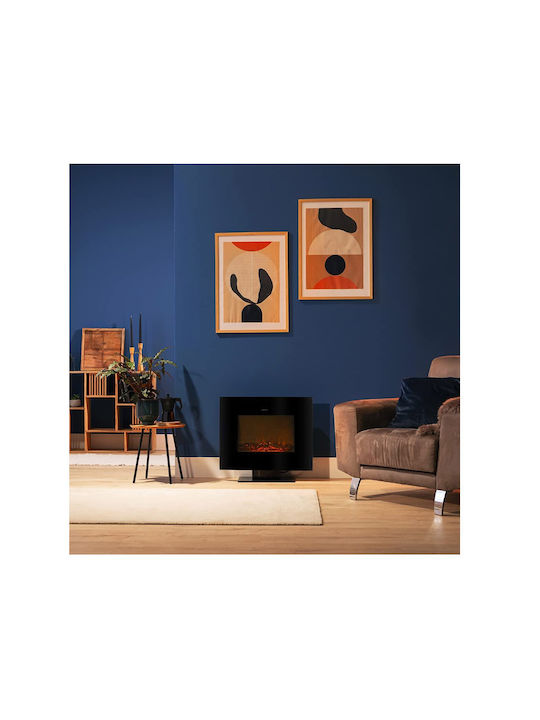 Cecotec Readywarm 2700 Design Flames Επιδαπέδιο Ηλεκτρικό Τζάκι 2000W 66x59.5cm Μαύρο