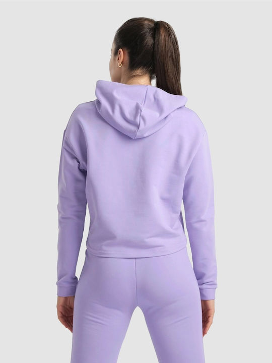 Arena Φούτερ Lilac με Κουκούλα