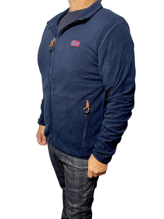 POLAR FLEECE NAUTICA NARWAY POLAR FLEECE JACKETS 119544-22w MEN'S BLUE