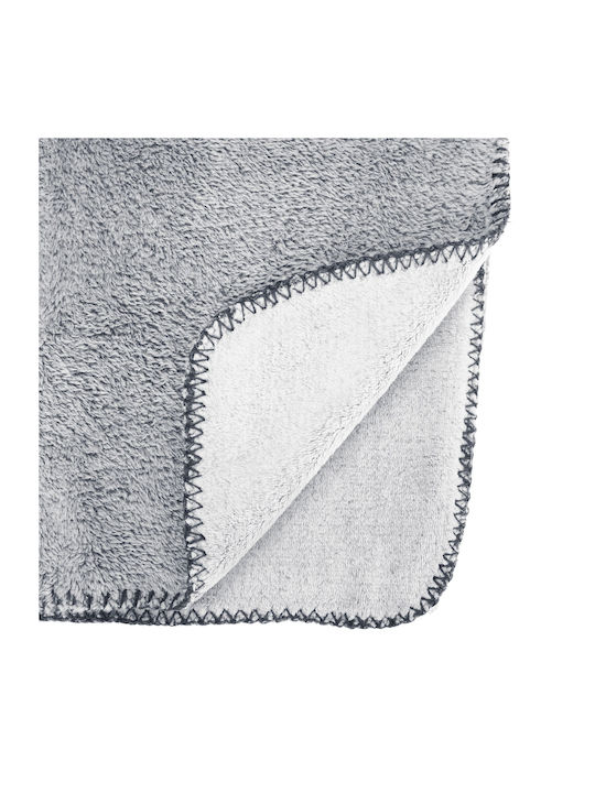 A-S Handle Κουβέρτα Fleece Καναπέ 130x180εκ. Gris