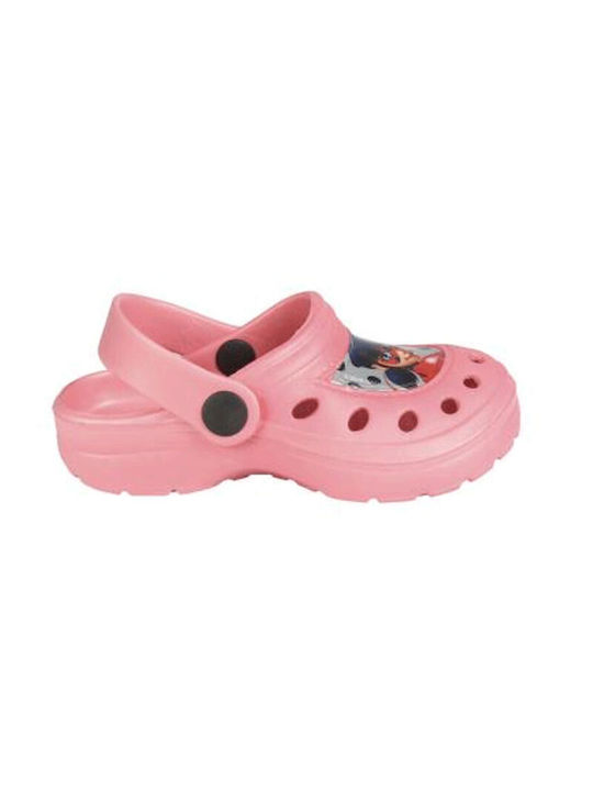 Disney Miraculous Children's Beach Clogs Pink