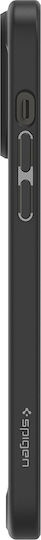 Spigen Crystal Hybrid Back Cover Plastic negru mat (iPhone 14 Pro Max)