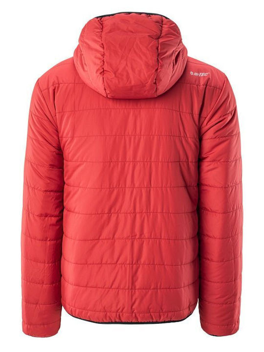 Hi-Tec Haimo Men's Winter Puffer Jacket Red