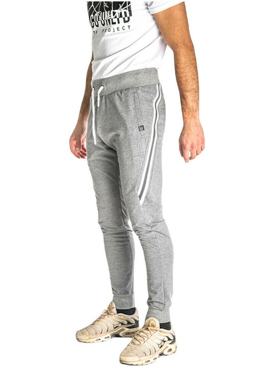 Paco & Co Men's Sweatpants with Rubber Gray