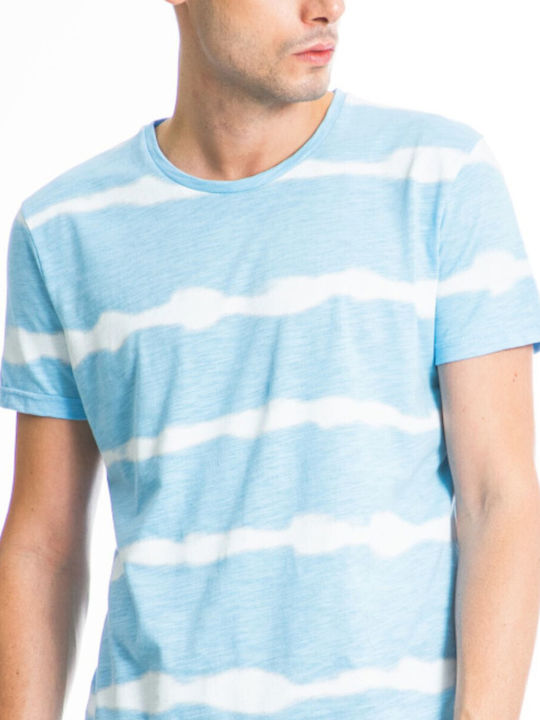 Paco & Co Men's Short Sleeve T-shirt Light Blue