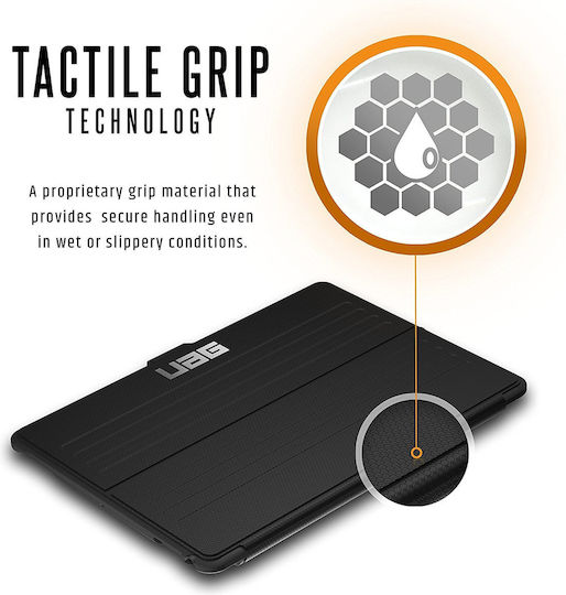 UAG Metropolis SE Flip Cover Ανθεκτική Μαύρη (iPad 2022 10.9'' / iPad Air 2013 9,7")