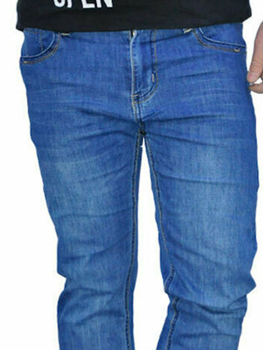 Legendario Men's Jeans Pants Blue