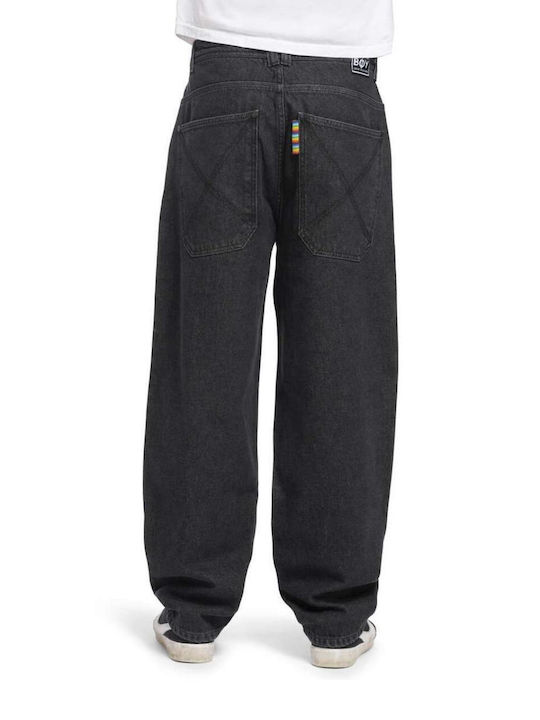 Homeboy X-Tra Pantaloni de Bărbați din Jean în Linie Baggy negru spălat