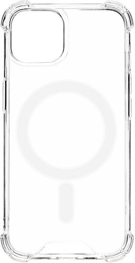 Tactical MagForce Plyo Back Cover Silicone Transparent (iPhone 14)