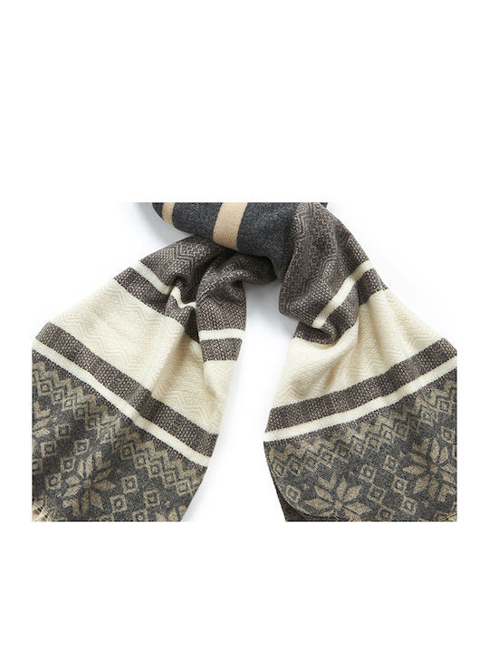 Verde Women's Wool Scarf Black