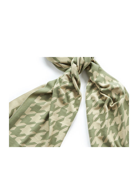 Verde Women's Wool Scarf Green