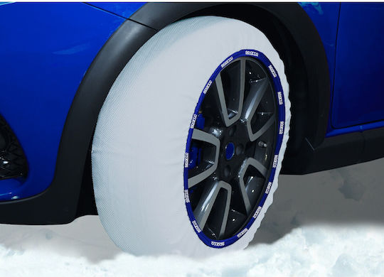 Sparco Textile Αντιολισθητικές Χιονοκουβέρτες Small Επιβατικού Αυτοκινήτου 2τμχ