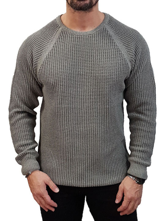 Langarm-Pullover Gray