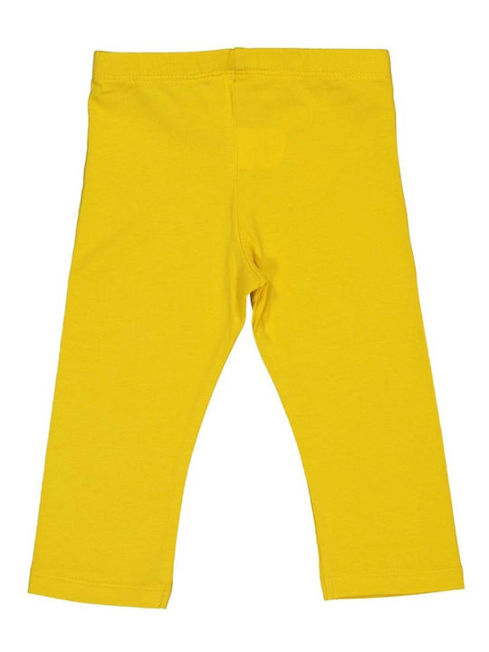 TRYBEYOND Kids Capri Leggings Yellow 999 42192 00 35C