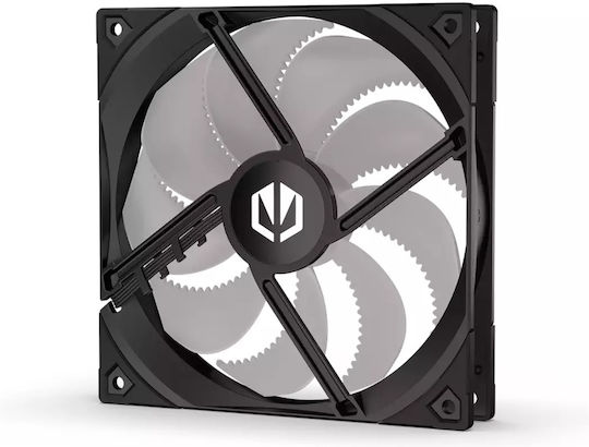 Endorfy Fluctus Case Fan 140mm (1800rpm) with ARGB Lighting and Connection 3-Pin / 4-Pin PWM