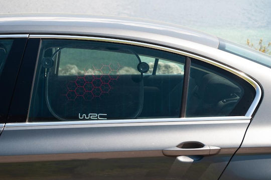 WRC Car Side Sunshades with Suction Cup 44x36cm 2pcs