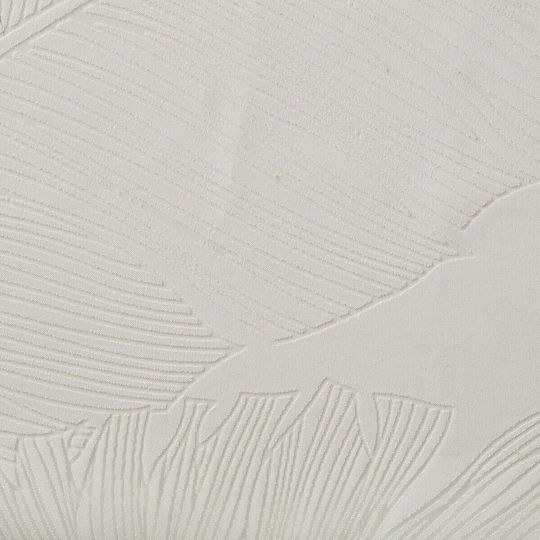 Atmosphera Κουρτίνες Παραθύρου με Τούνελ White 60x90εκ.