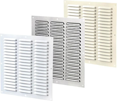 Vents Rectangle Vent Louver with Sieve 25x30cm