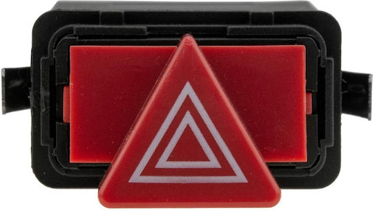 NTY Car Hazard Switch for Audi A6 C5 1997-2005 10pin Black