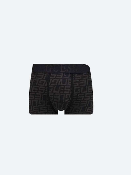 Guess Men's Boxers Black/White with Patterns 3Pack