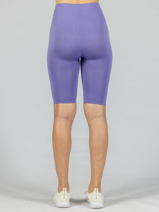 GSA Aero Women's Bike Training Legging High Waisted Purple