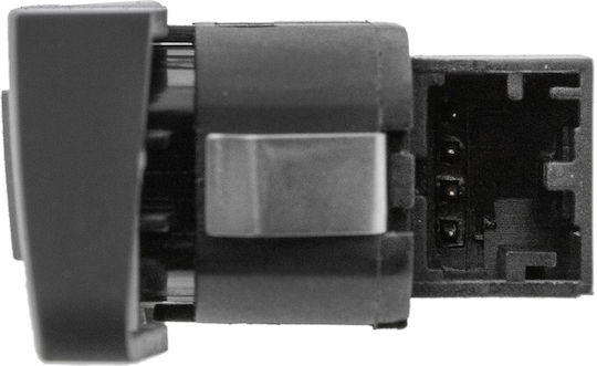 NTY Car Door Lock Switch for Audi A6 C6 11/2006+ Black