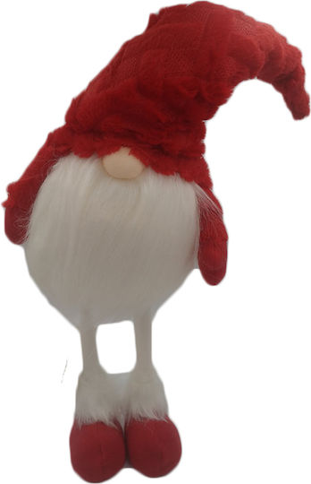 Illuminated Christmas Figure Dwarf Red Height 63cm