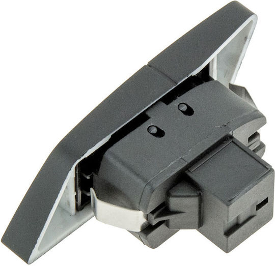 NTY Car Door Lock Switch for Audi A6 C6 2004-2010 Black