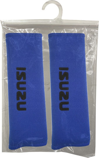 Race Axion Autositzgurt-Pads Isuzu​ 21x7.5cm Blau 2Stück
