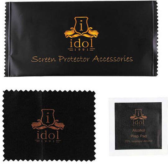 Idol 1991 Antispy 0.3mm Privacy Tempered Glass Μαύρο (Galaxy A53)