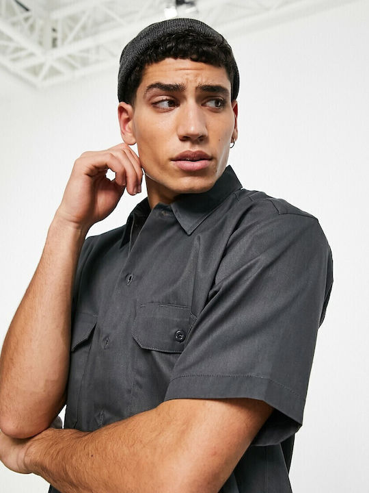 Short-sleeved Shirt Charcoal