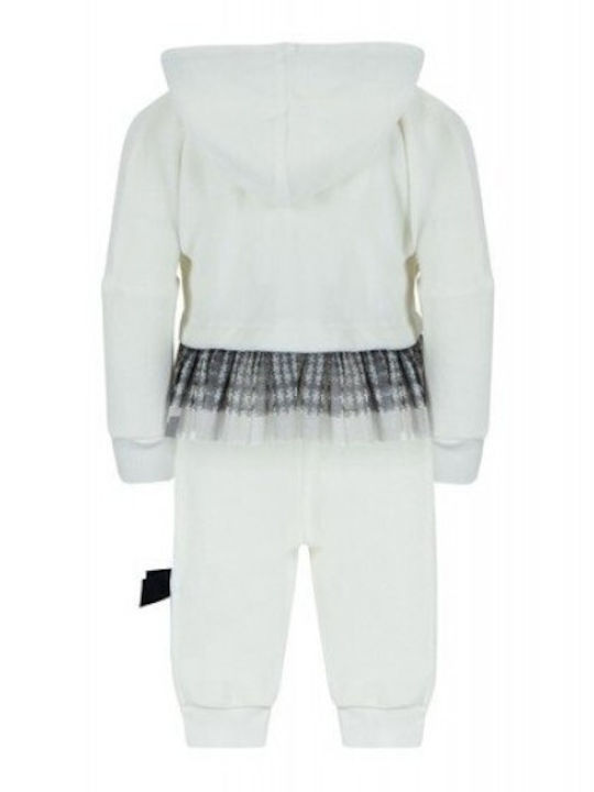 Lapin Kids Set with Pants Winter 2pcs White