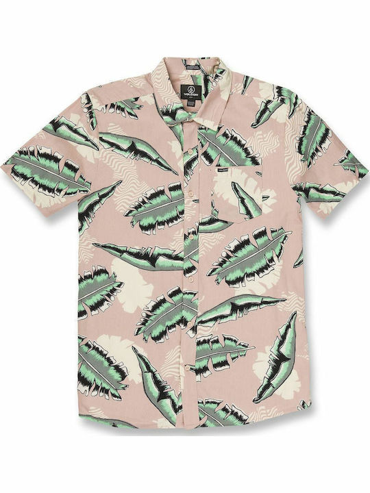 Detoonator Short-sleeved Cotton Shirt Floral Multicolour