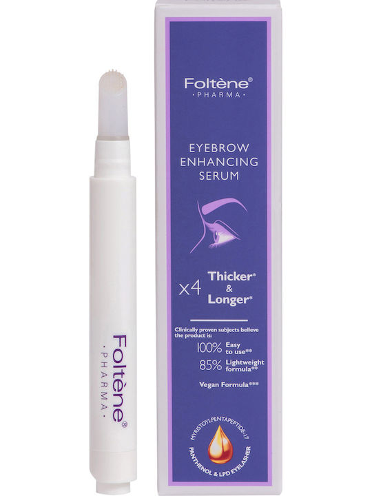 Eyebrow Skin Care Set for Αnti-ageing Serum Eyebrow Enhancement Serum 4ml & Gift Roller Face and Eye 1pcs