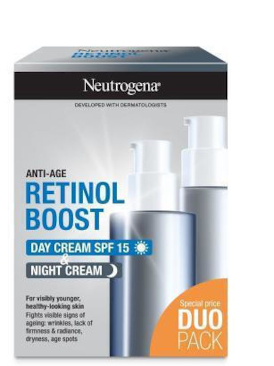 Neutrogena Retinol Boost Duo Σετ Περιποίησης για Αντιγήρανση Neutrogena Retinol Boost Duo Σετ Περιποίησης για Αντιγήρανση